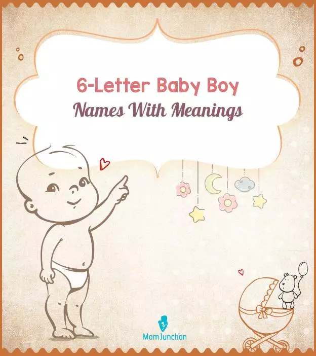 10157 Popular 6-Letter Baby Boy Names With Meanings ...