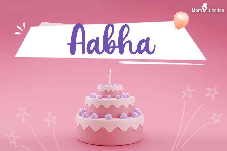 Aabha Birthday Wallpaper