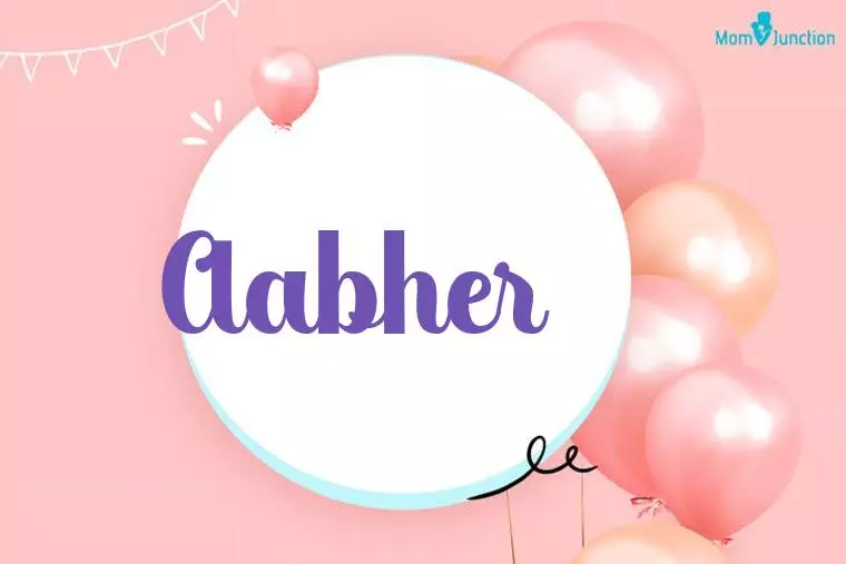 Aabher Birthday Wallpaper