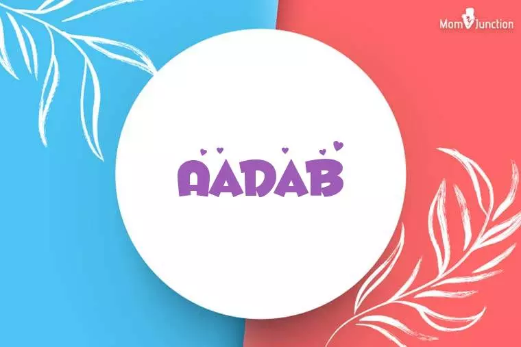 Aadab Stylish Wallpaper