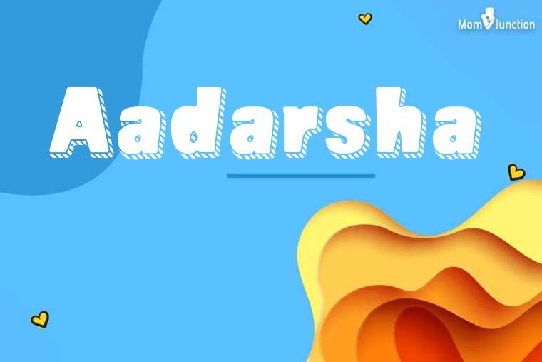 Aadarsha 3D Wallpaper