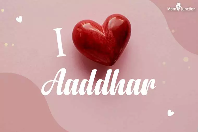 I Love Aaddhar Wallpaper