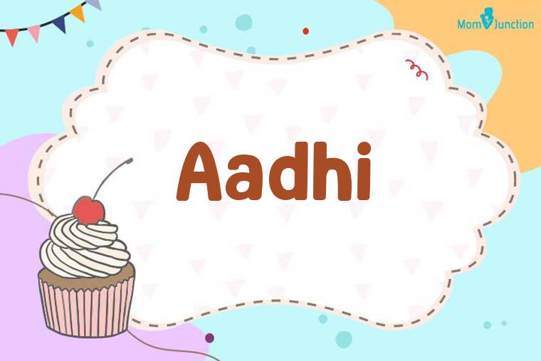 Aadhi Birthday Wallpaper