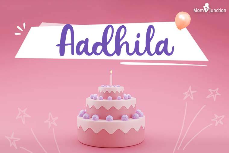 Aadhila Birthday Wallpaper