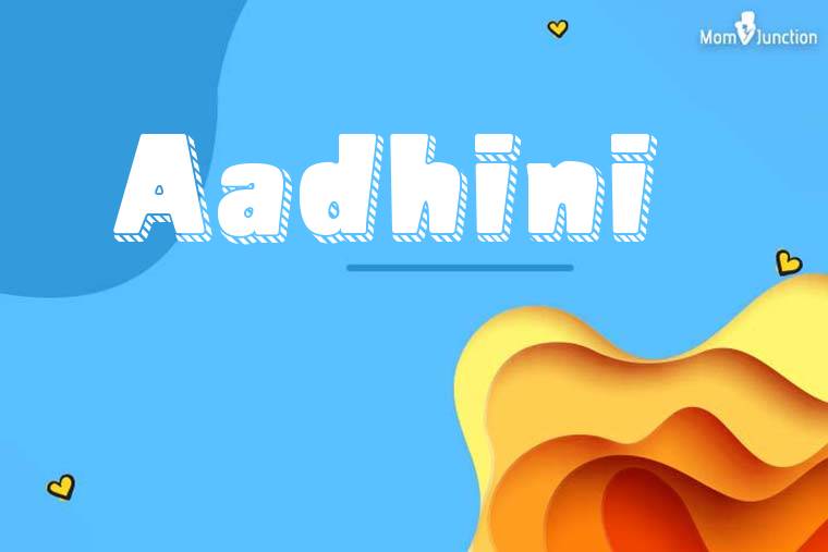 Aadhini 3D Wallpaper