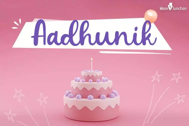 Aadhunik Birthday Wallpaper