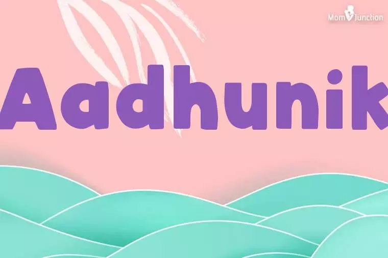 Aadhunik Stylish Wallpaper