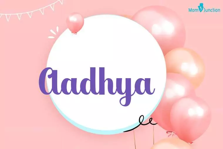 Aadhya Birthday Wallpaper