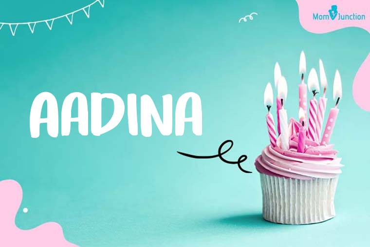 Aadina Birthday Wallpaper