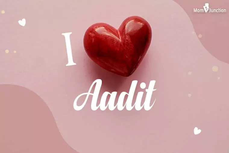 I Love Aadit Wallpaper