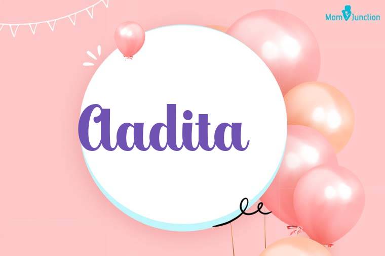 Aadita Birthday Wallpaper