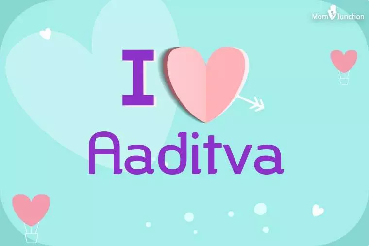 I Love Aaditva Wallpaper