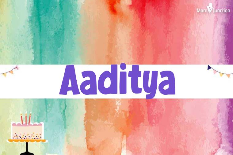 Aaditya Birthday Wallpaper