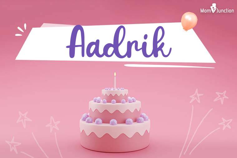 Aadrik Birthday Wallpaper