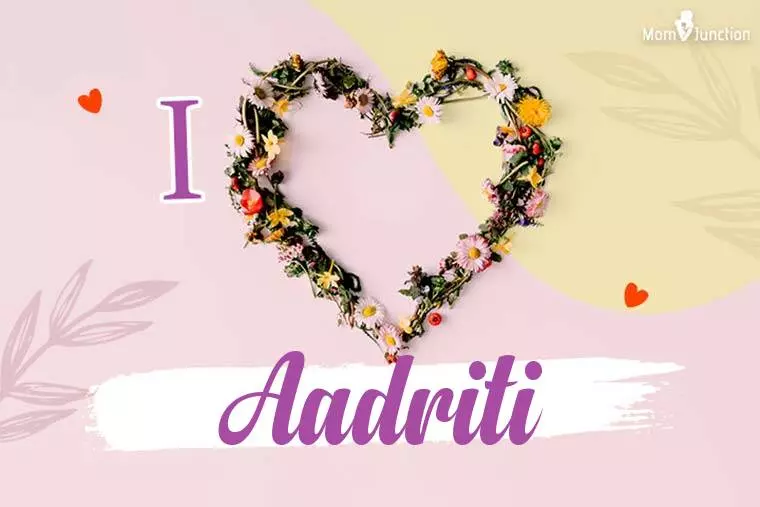 I Love Aadriti Wallpaper