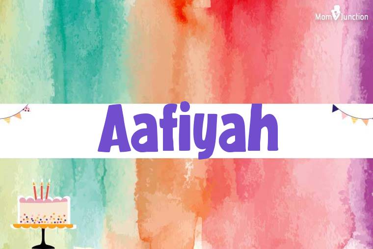 Aafiyah Birthday Wallpaper