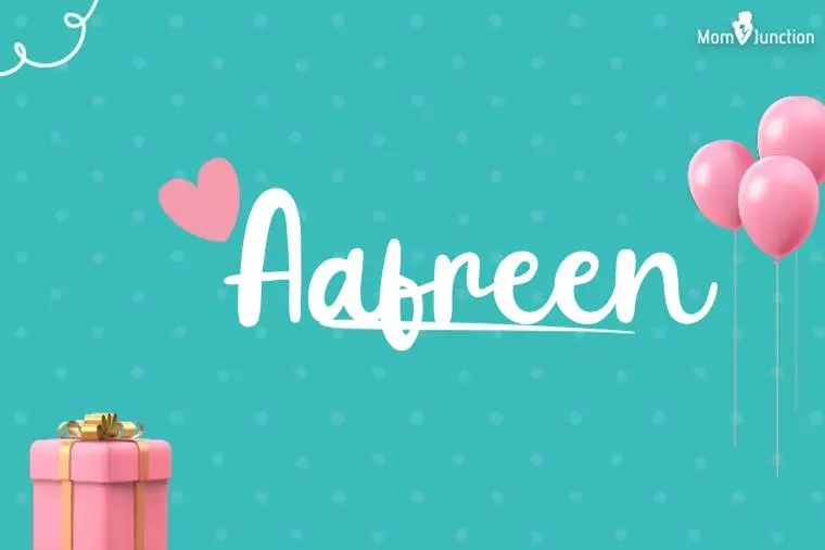 Aafreen Birthday Wallpaper