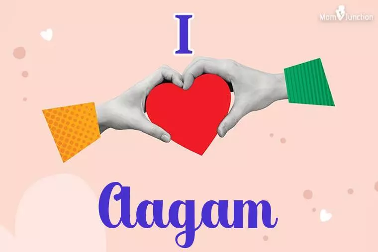 I Love Aagam Wallpaper