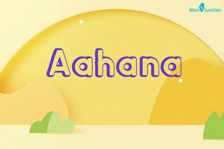 Aahana 3D Wallpaper