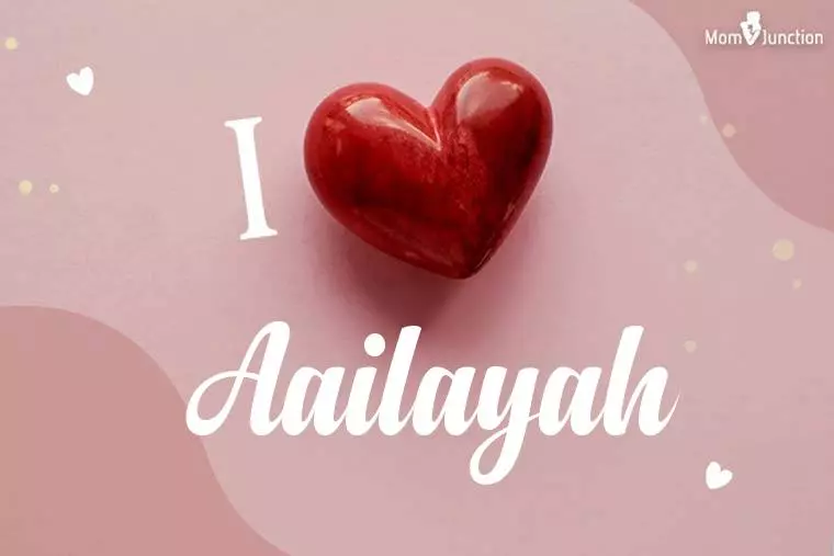 I Love Aailayah Wallpaper