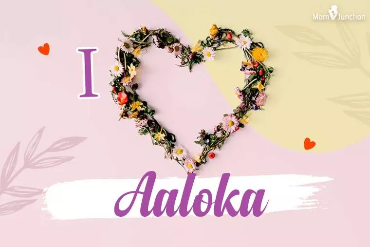 I Love Aaloka Wallpaper