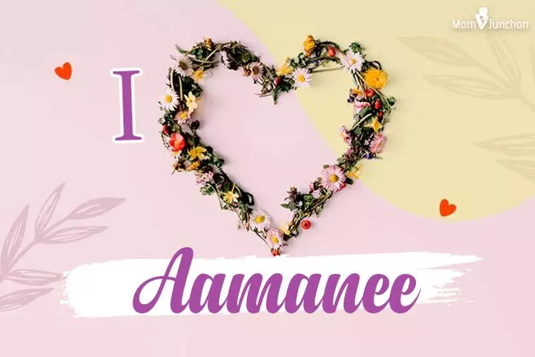 I Love Aamanee Wallpaper