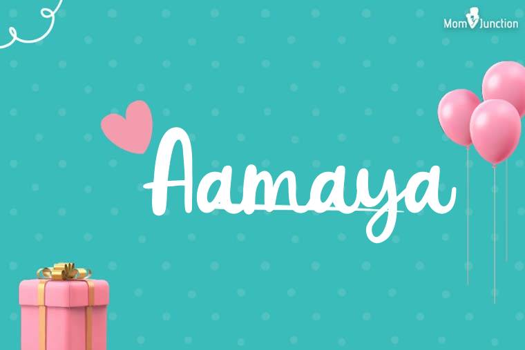Aamaya Birthday Wallpaper