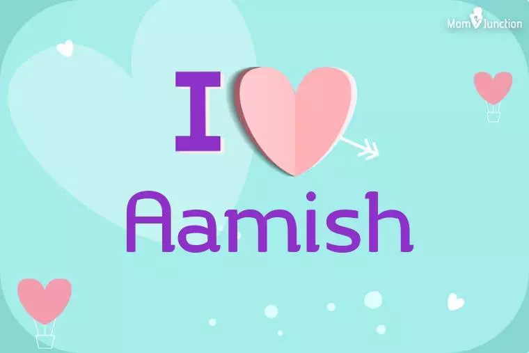 I Love Aamish Wallpaper