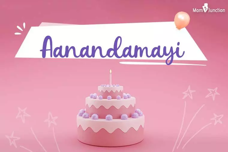 Aanandamayi Birthday Wallpaper