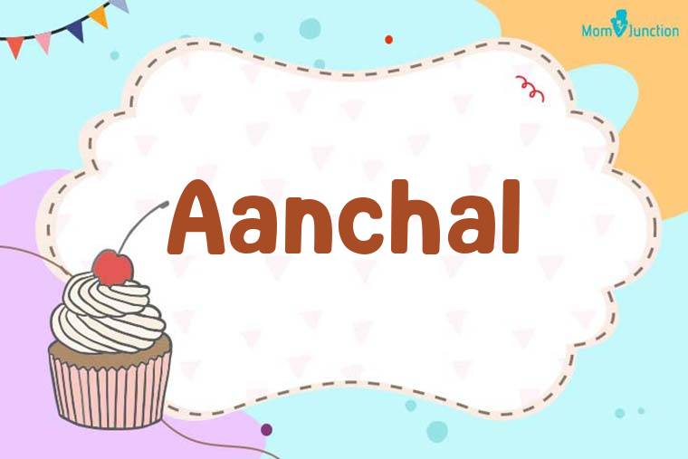 Aanchal Birthday Wallpaper