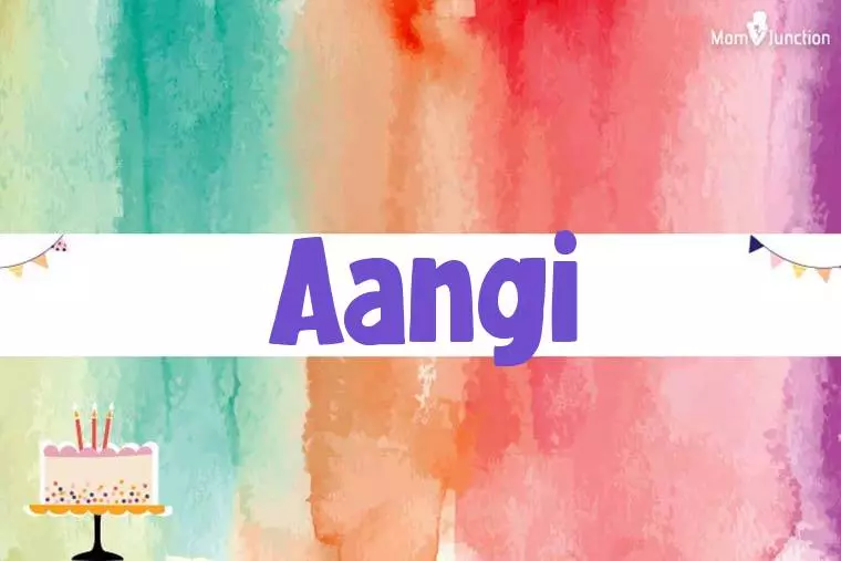 Aangi Birthday Wallpaper