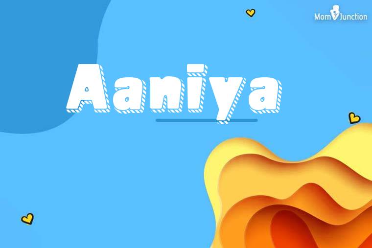 Aaniya 3D Wallpaper