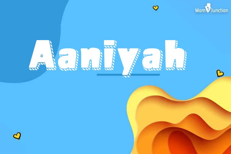 Aaniyah 3D Wallpaper