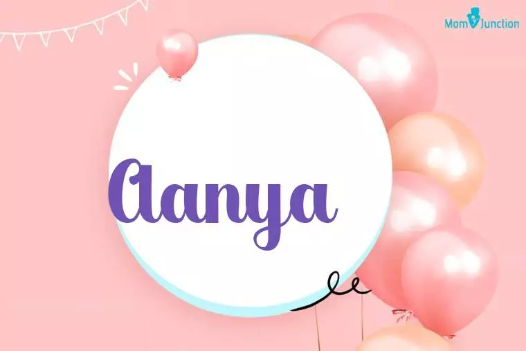 Aanya Birthday Wallpaper