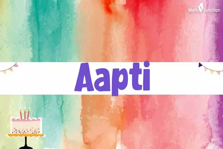 Aapti Birthday Wallpaper