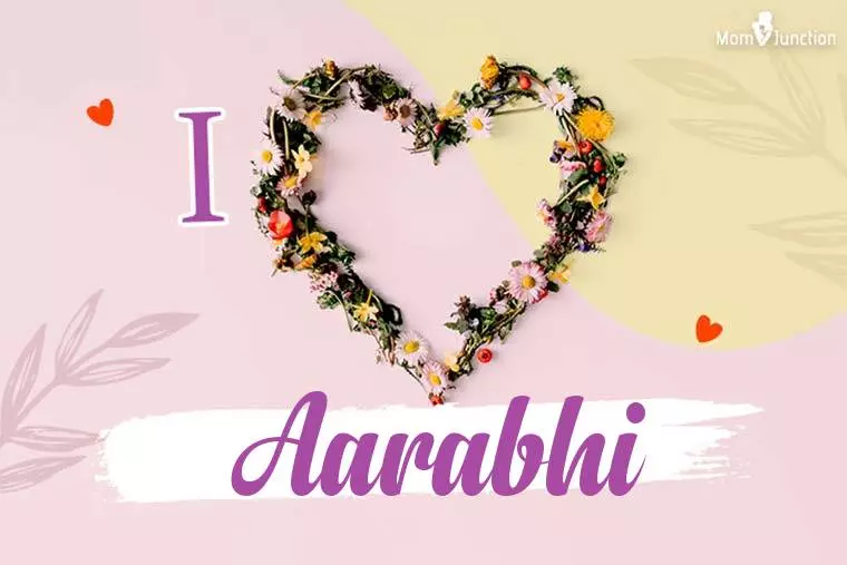 I Love Aarabhi Wallpaper