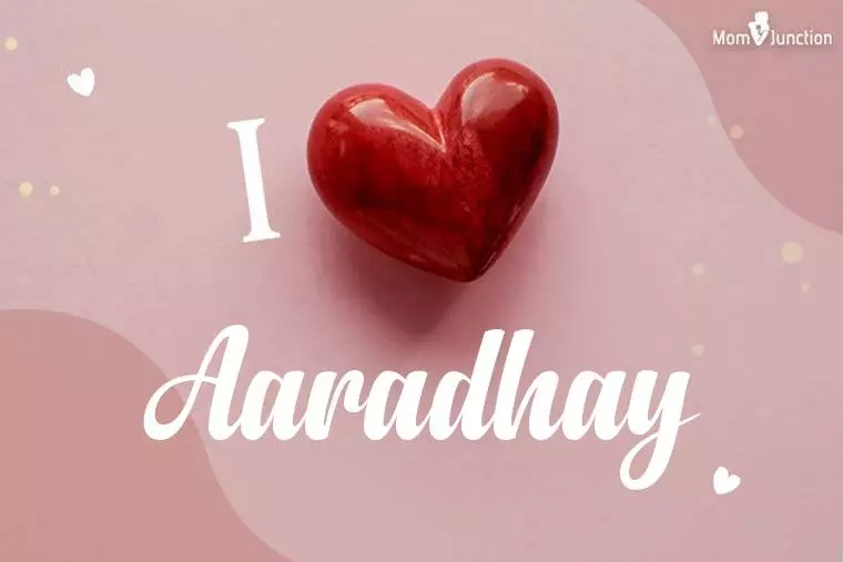 I Love Aaradhay Wallpaper