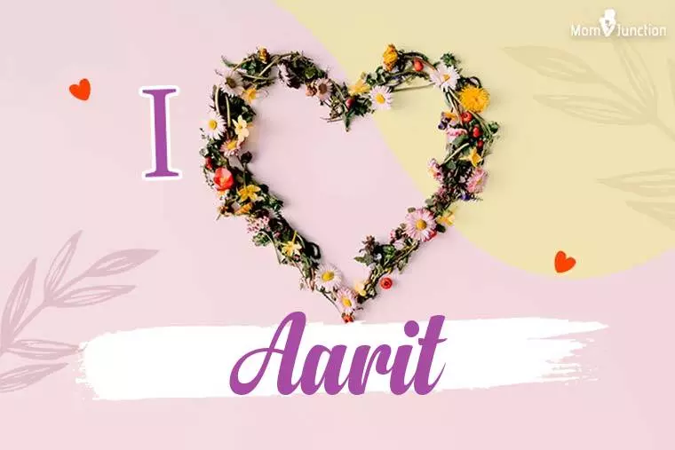 I Love Aarit Wallpaper