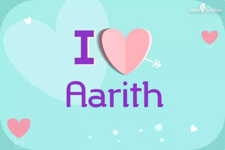 I Love Aarith Wallpaper