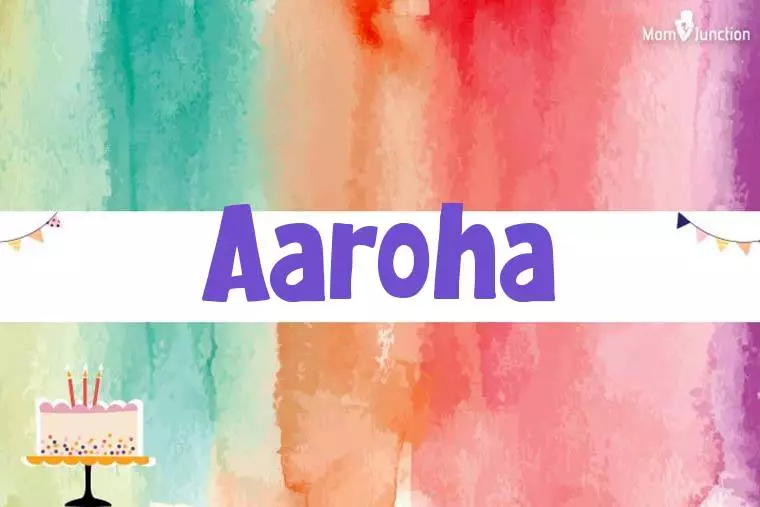 Aaroha Birthday Wallpaper