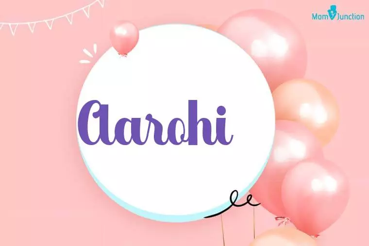 Aarohi Birthday Wallpaper