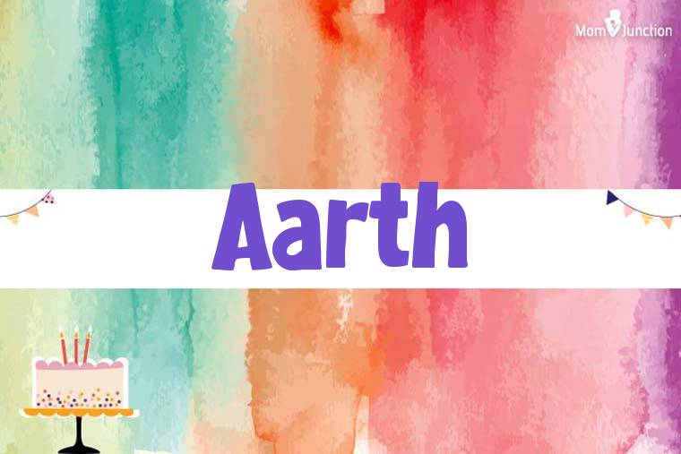 Aarth Birthday Wallpaper