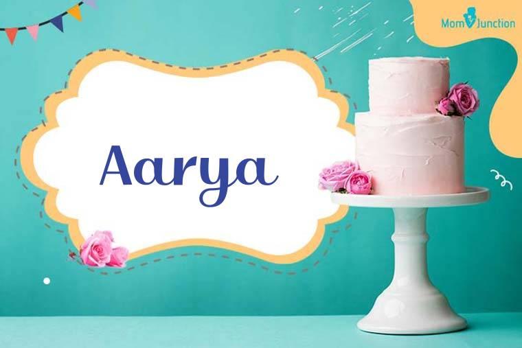 Aarya Birthday Wallpaper