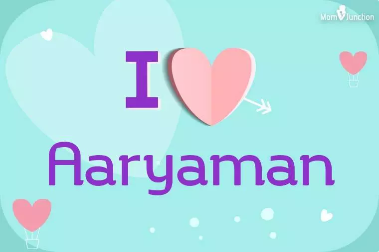 I Love Aaryaman Wallpaper