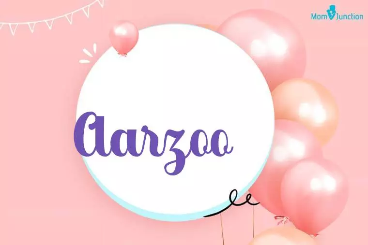 Aarzoo Birthday Wallpaper