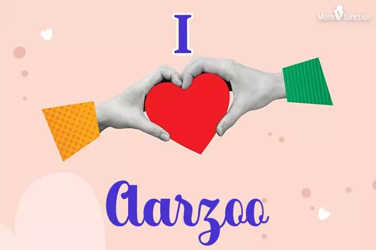 I Love Aarzoo Wallpaper