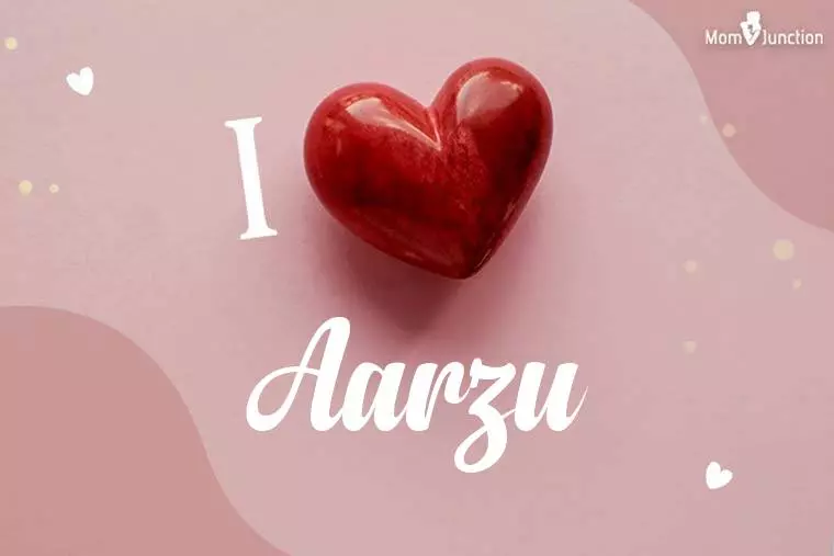 I Love Aarzu Wallpaper