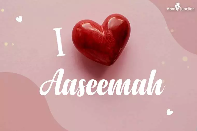 I Love Aaseemah Wallpaper