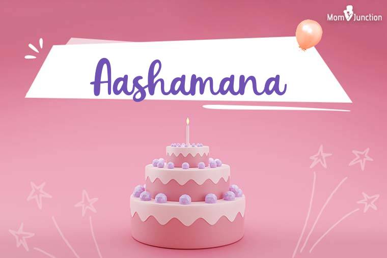 Aashamana Birthday Wallpaper