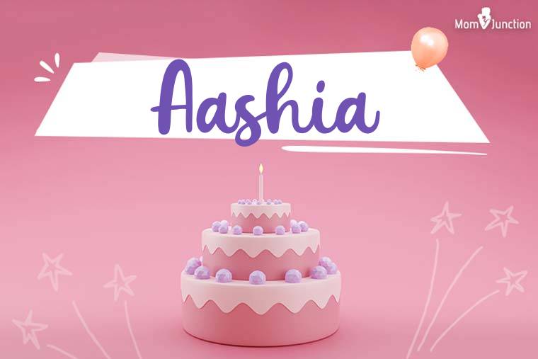 Aashia Birthday Wallpaper